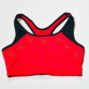 PINK by Victoria Secret sports bra Ultimate sports bra stars Red women size S